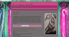 Desktop Screenshot of lo-que-sera.blogspot.com