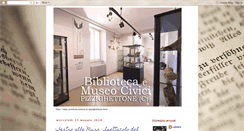 Desktop Screenshot of culturapizzighettone.blogspot.com