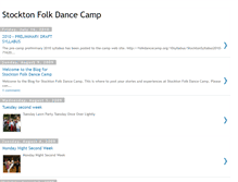 Tablet Screenshot of folkdancecamp.blogspot.com