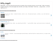 Tablet Screenshot of niftyangell.blogspot.com