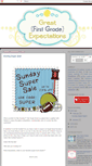 Mobile Screenshot of greatfirstgradeexpectations.blogspot.com