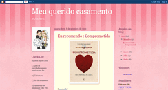 Desktop Screenshot of meuqueridocasamento.blogspot.com