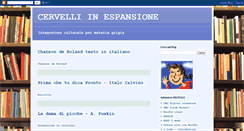 Desktop Screenshot of cervellinespansione.blogspot.com