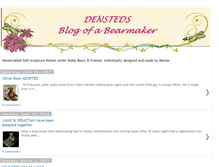 Tablet Screenshot of densteds-bears-by-denise.blogspot.com