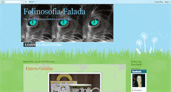 Desktop Screenshot of felinosofiafalada.blogspot.com