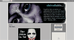 Desktop Screenshot of eloivsdiablo.blogspot.com
