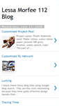Mobile Screenshot of lessamorfee.blogspot.com