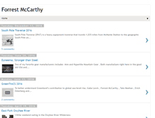 Tablet Screenshot of forrestmccarthy.blogspot.com