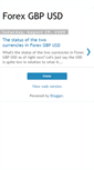 Mobile Screenshot of forexgbpusd.blogspot.com