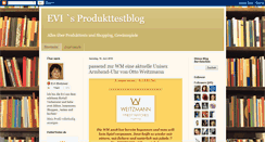 Desktop Screenshot of produkttestblog-evi.blogspot.com