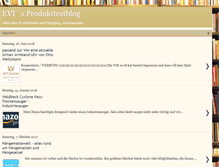 Tablet Screenshot of produkttestblog-evi.blogspot.com