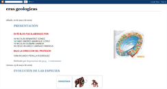 Desktop Screenshot of erasgeolog.blogspot.com