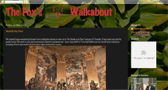 Desktop Screenshot of foxwalkabout.blogspot.com