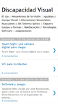 Mobile Screenshot of discapacidadvisualayudakine.blogspot.com