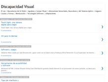 Tablet Screenshot of discapacidadvisualayudakine.blogspot.com