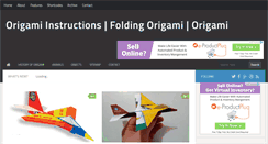 Desktop Screenshot of easy-origami-instructions.blogspot.com