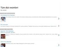 Tablet Screenshot of dizi-resimleri.blogspot.com