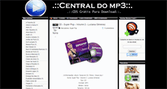 Desktop Screenshot of central-do-mp3.blogspot.com