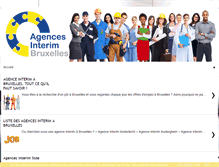 Tablet Screenshot of agenceinterimbruxelles.blogspot.com