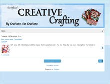 Tablet Screenshot of creative-crafting-magazine.blogspot.com