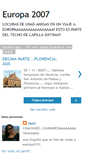 Mobile Screenshot of amigas-europa2007.blogspot.com