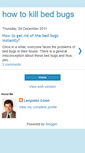 Mobile Screenshot of how-to-kill-bed-bugs1.blogspot.com