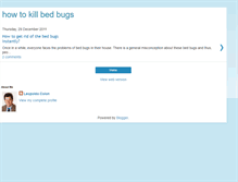 Tablet Screenshot of how-to-kill-bed-bugs1.blogspot.com