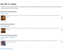 Tablet Screenshot of my-life-in-shoes.blogspot.com