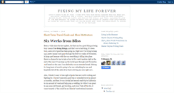 Desktop Screenshot of fixingmylifeforever.blogspot.com