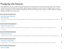 Tablet Screenshot of fixingmylifeforever.blogspot.com