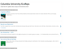 Tablet Screenshot of columbiaecoreps.blogspot.com