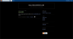 Desktop Screenshot of kalibu4000club.blogspot.com