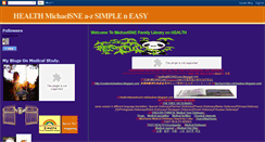 Desktop Screenshot of healthmichaelsne.blogspot.com
