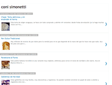 Tablet Screenshot of conisimonetti.blogspot.com