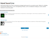 Tablet Screenshot of islandsoundlive.blogspot.com