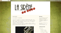 Desktop Screenshot of lasireneparis.blogspot.com