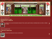 Tablet Screenshot of laventanadeisabel.blogspot.com