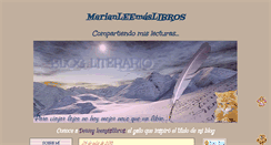 Desktop Screenshot of marianleemaslibros.blogspot.com