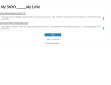 Tablet Screenshot of mystorymylove.blogspot.com
