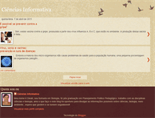 Tablet Screenshot of dinahinforciencias.blogspot.com