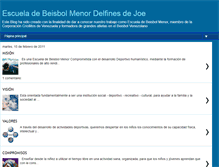 Tablet Screenshot of delfinesdejoe.blogspot.com