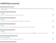 Tablet Screenshot of munchy-accessories.blogspot.com