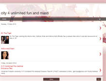 Tablet Screenshot of city4fun.blogspot.com