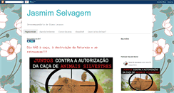Desktop Screenshot of jasmimselvagem.blogspot.com
