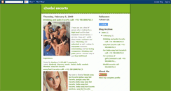 Desktop Screenshot of chudaiescorts.blogspot.com