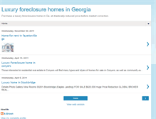 Tablet Screenshot of luxuryforeclosurehomesingeorgia.blogspot.com