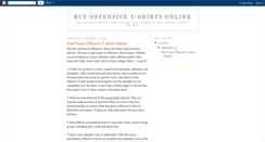 Desktop Screenshot of offensivetshirts.blogspot.com