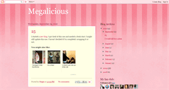 Desktop Screenshot of meganaslife.blogspot.com