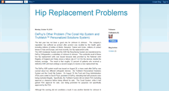 Desktop Screenshot of hiprepleacementproblems.blogspot.com
