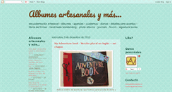 Desktop Screenshot of albumesartesanalesymas.blogspot.com